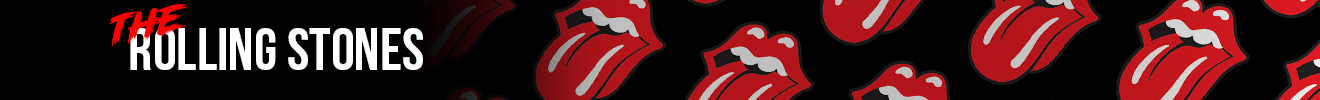 ROLLING STONES HALF BANNER