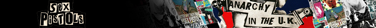 SEX PISTOLS HALF BANNER