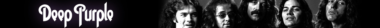 DEEP PURPLE HALLF BANNER