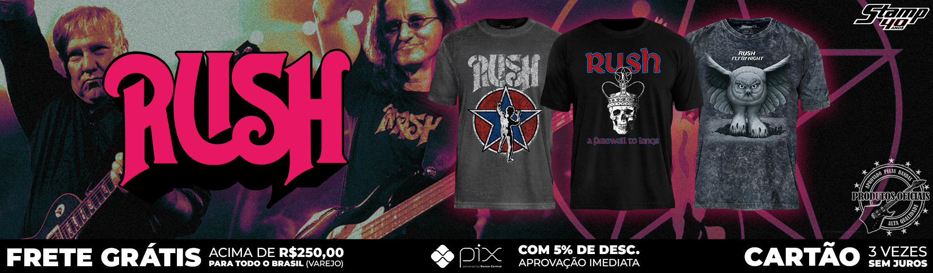 LANÇAMENTO Rush