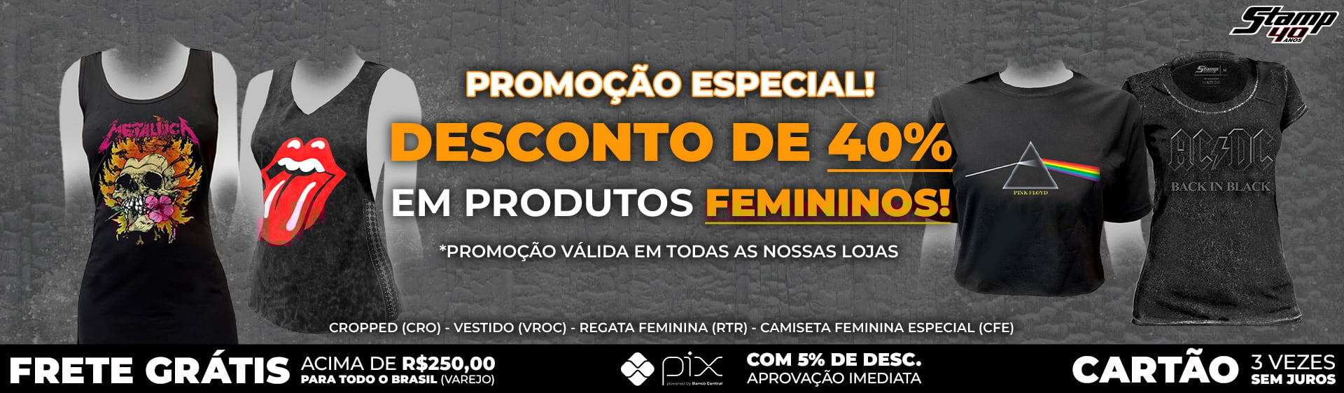 PROMO PRODUTOS FEMININOS