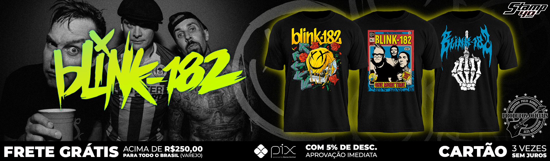 LANÇAMENTO BLINK-182