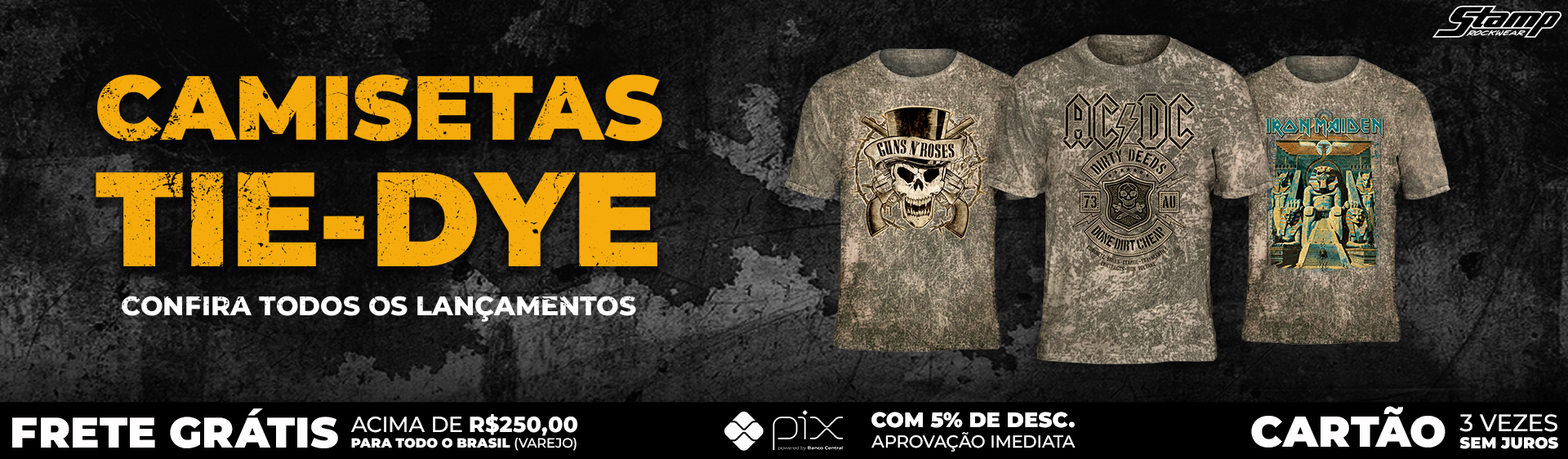 LANÇAMENTO - Pc MCE e Tie Dye