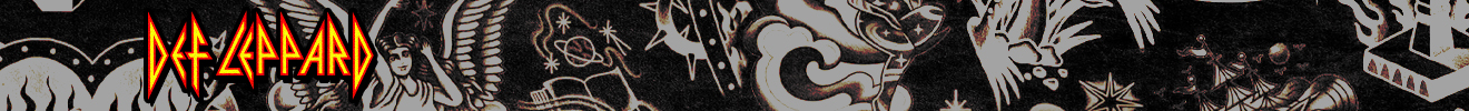 DEF LEPPARD HALF BANNER