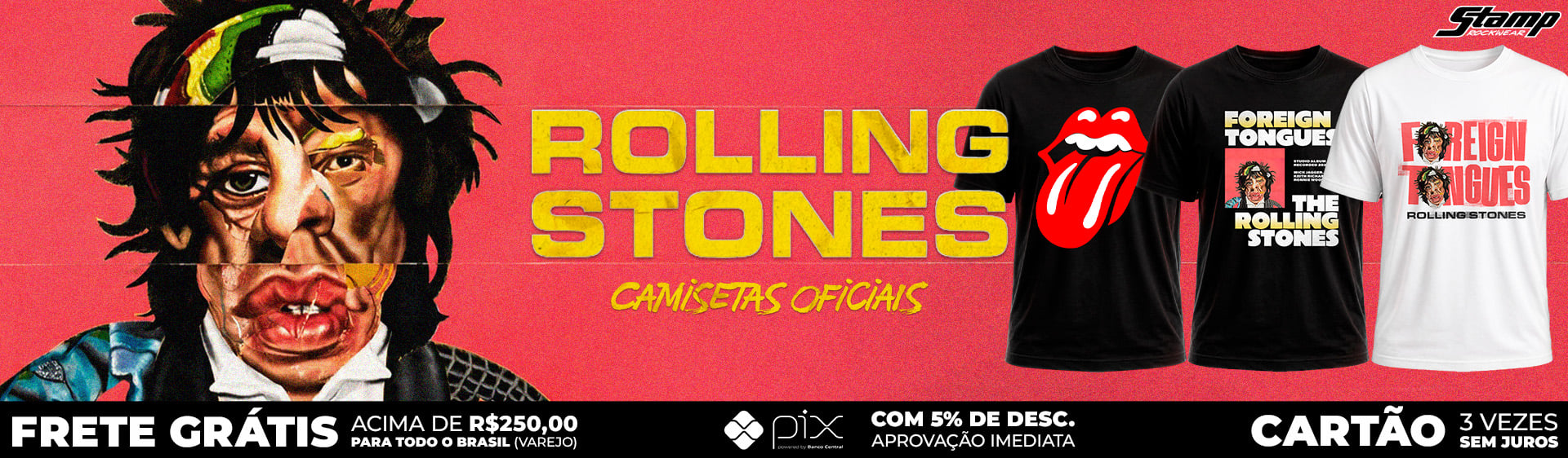 LANÇAMENTO ROLLING STONES
