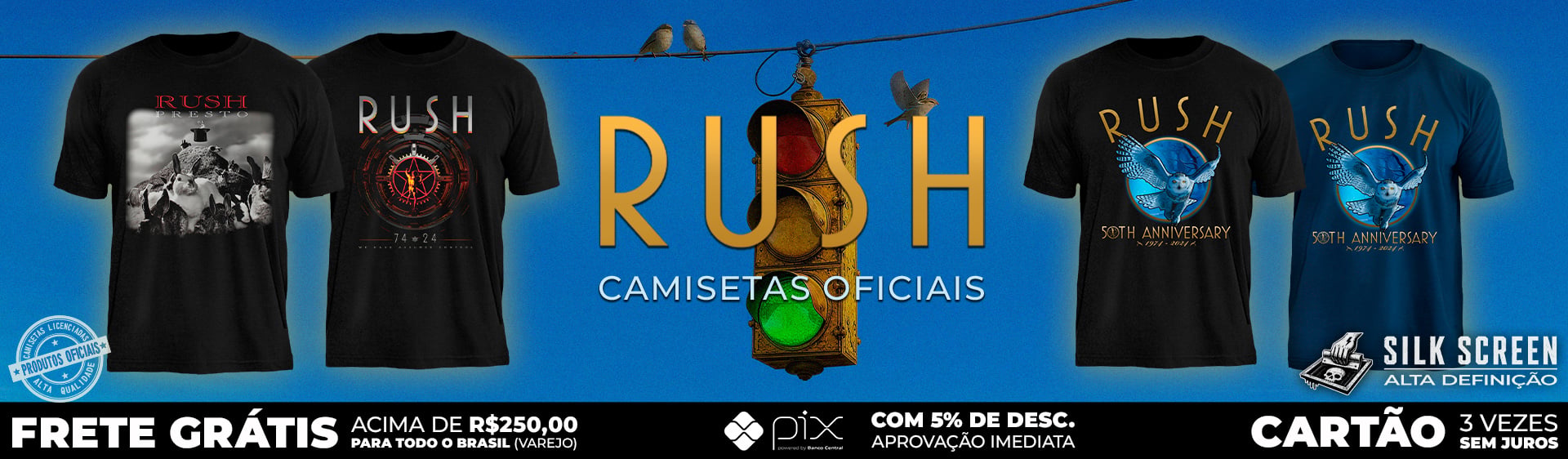 LANÇAMENTO RUSH