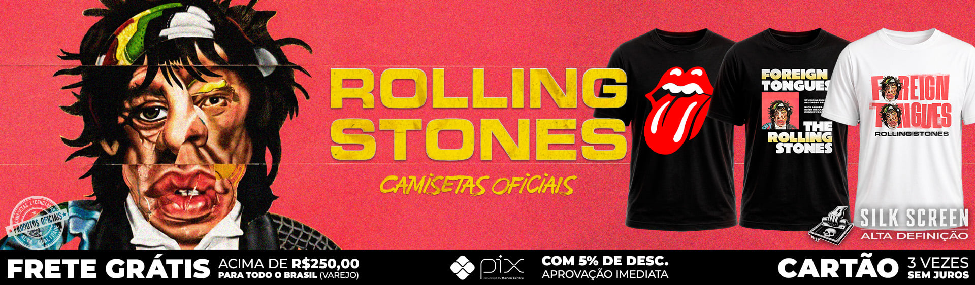 LANÇAMENTO ROLLING STONES