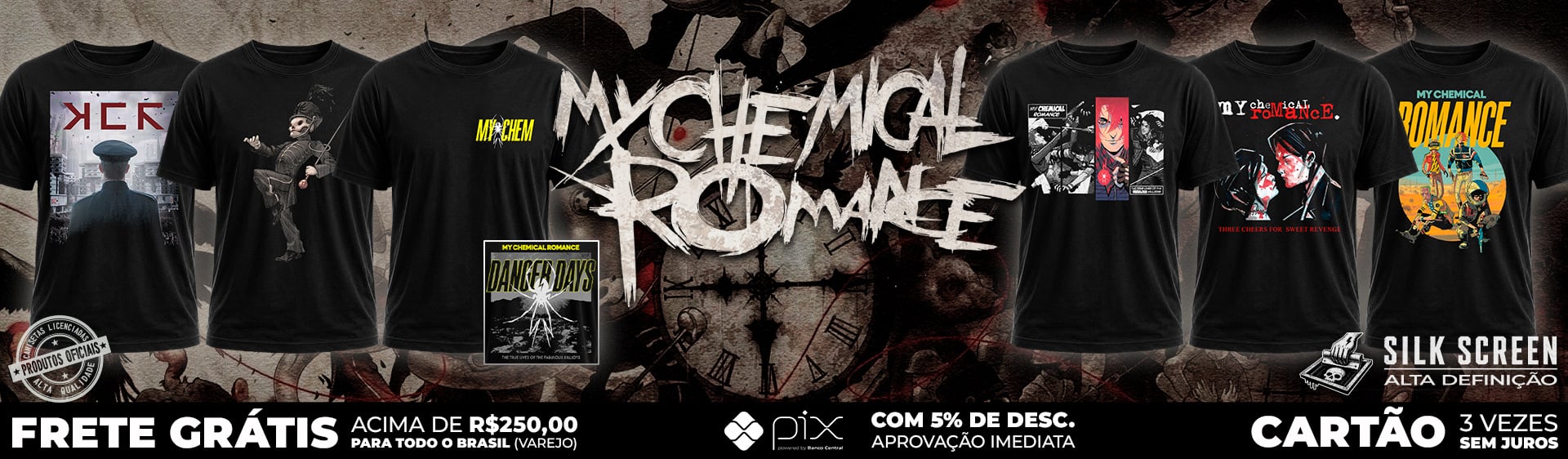 LANÇAMENTO MY CHEMICAL ROMANCE
