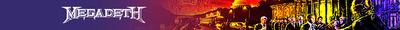 MEGADETH HALF BANNER