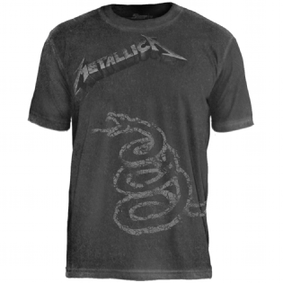 Camiseta Especial Metallica Black Album