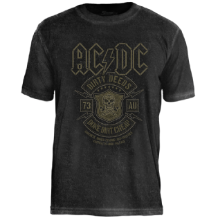 Camiseta Especial AC/DC Dirty Deeds