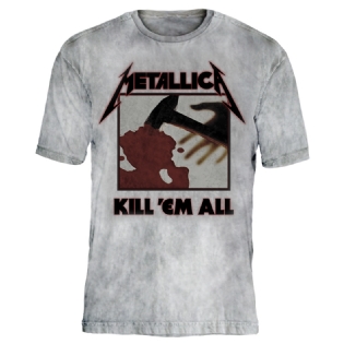 Camiseta Tie Dye Metallica Kill 'Em All