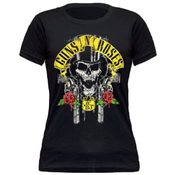 Baby Look Guns N' Roses Slash Skull