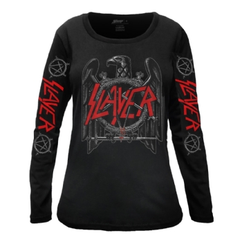 Camiseta Feminina Manga Longa Slayer Eagle Tee