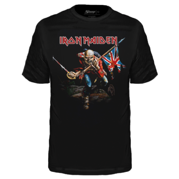 Camiseta Infantil Iron Maiden The Trooper