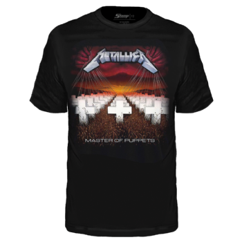 Camiseta Infantil Metallica Master of Puppets