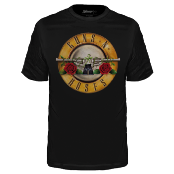 Camiseta Infantil Guns N' Roses Bullet Logo