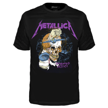 Camiseta Infantil Metallica Harvester