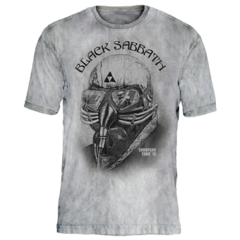 Camiseta Tie Dye Black Sabbath European Tour 78