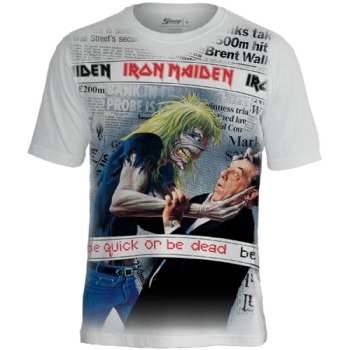 Camiseta Premium Iron Maiden Be Quick Or Be Dead