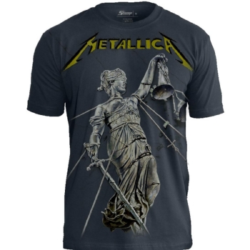Camiseta Premium Metallica And Justice For All