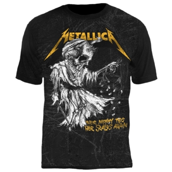 Camiseta Premium Metallica Tip The Scales