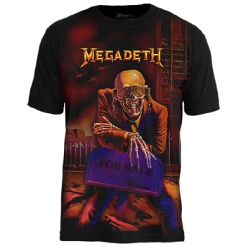 Camiseta Premium Megadeth Peace Sells... But Who's Buying?