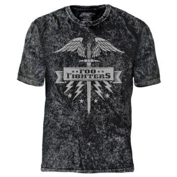 Camiseta Tie Dye Foo Fighters Logo