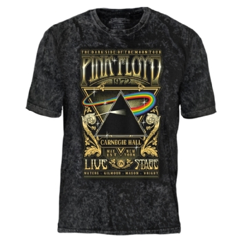 Camiseta Tie Dye Pink Floyd Live On Stage 1972