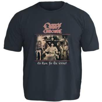 Camiseta Plus Size Ozzy Osbourne No Rest The Wicked