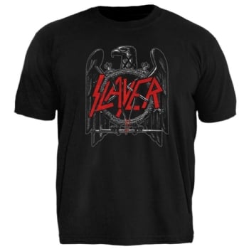Camiseta Plus Size Slayer Eagle Tee