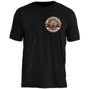 Camiseta PC Guns N' Roses Bullet Logo