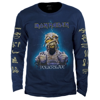 Camiseta Manga Longa Iron Maiden Powerslave