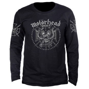 Camiseta Manga Longa Motorhead Iron Cross Sword