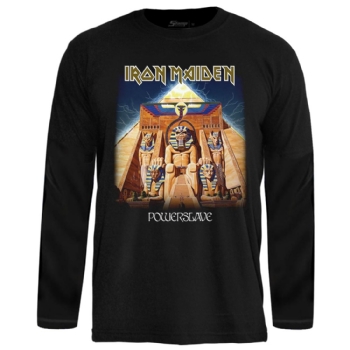 Camiseta Manga Longa Iron Maiden Powerslave