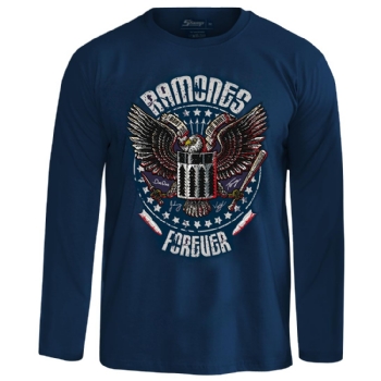 Camiseta Manga Longa Ramones Forever