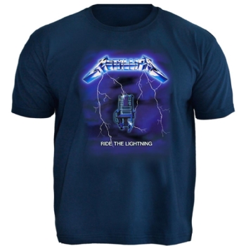 Camiseta Plus Size Metallica Ride The Lightning