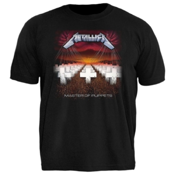 Camiseta Plus Size Metallica Master of Puppets