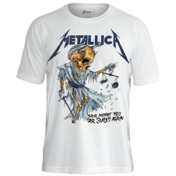Camiseta Metallica Money Scales