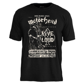 Camiseta Motorhead Live And Loud