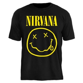 Camiseta Nirvana Smiley