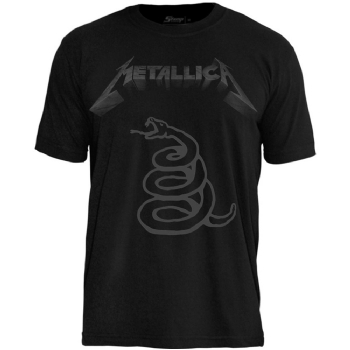 Camiseta Metallica Black Album