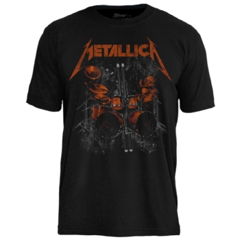 Camiseta Metallica Lars Drums
