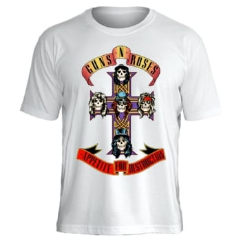 Camiseta Guns N' Roses Appetite For Destruction