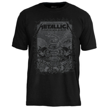 Camiseta Metallica Black Album Event Poster