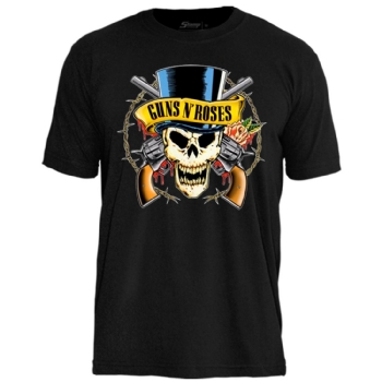 Camiseta Guns N' Roses Top Hat