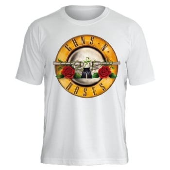 Camiseta Guns N' Roses Bullet Logo