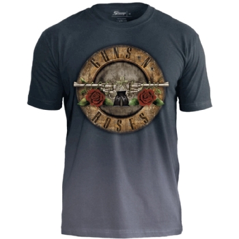 Camiseta Especial Guns N' Roses Bullet Logo