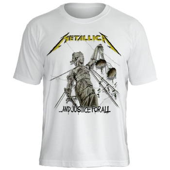 Camiseta Metallica And Justice For all