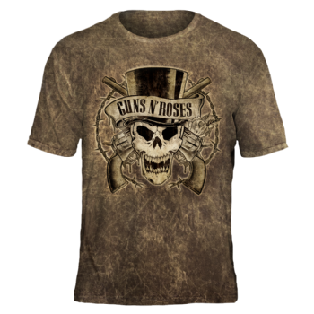Camiseta Tie Dye Guns N' Roses Top Hat